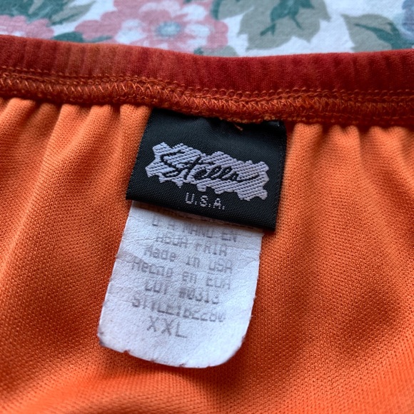 Ombre Tie-Dye Skirt With Beaded Chevron Hem - Picture 4 of 6